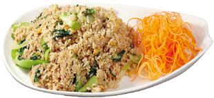 Reis mit asiatischem Gemüse R3 Satay Ayam Rice C,E, Reis und zarte Hühnerspießchen in pikanter Erdnusssauce R4 ried Seafood Rice C,D,,R Gebratener Reis mit Meeresfrüchten,