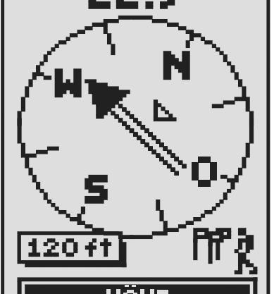 NAVIGATION STOPPEN INSTRUMENT-SCREEN Navigation stoppen Zum Stoppen der aktuellen Navigation (GoTo, Route oder Kartenkurs) markieren und wählen Sie STOPP NAV.