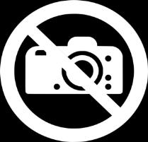 Folgende Verbote gelten generell an den Standorten Fotografieren und Filmen ist generell