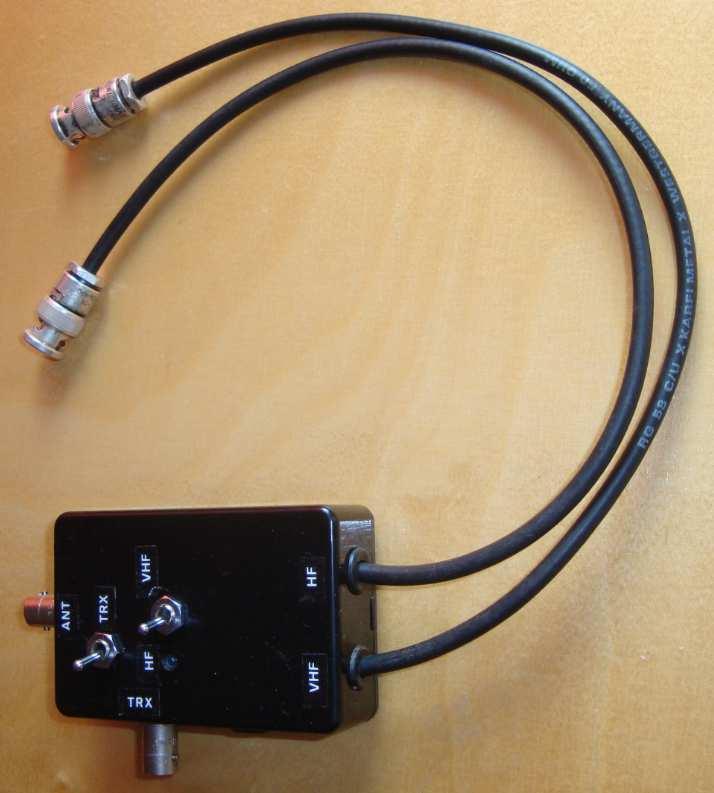 5m und 2m, je nach Umgebungsstörungen. Der Antennenstab kann auch als Empfangsantenne oder Sendeantenne für VHF/UHF verwend werden.