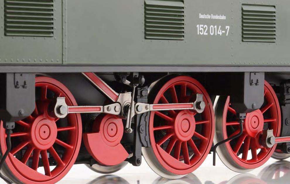Kiss MODELLBAHNEN Ganzmetall-Messing-Präzisionsmodell Vorbild Im Zuge der Elektrifizierung des Bahnnetzes in Bayern wurde eine elektrische Personenzug-Lokomotive entwickelt, bei der die