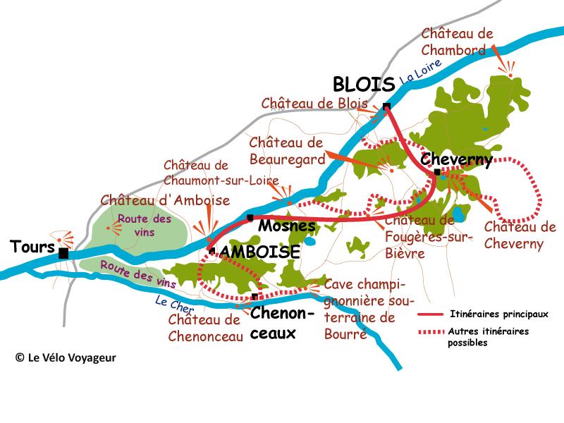 die chateaux de la Loire: Die Schlösser chateau de Blois und