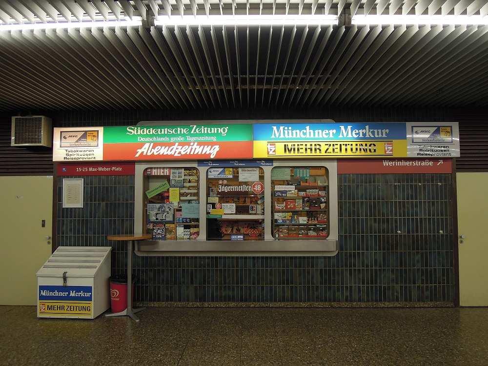 U-Bahnhof Kiosk Silberhornstraße Bild Grundriss