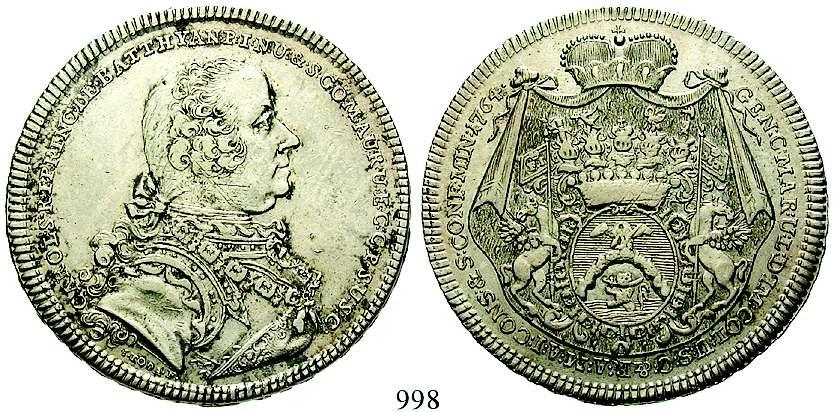 Rupertus. Zöttl 2218; Probzst 1853. ss+ 185,- 997 Kronprinz Rudolf, 1858-1898 Silbermedaille 1881. (von A.