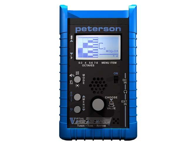 peterson V-SAM Stimmgerät Tongenerator - Taktmesser Anleitung für Gitarre/Bass/Steel Guitar Wir freuen uns, dass Sie sich für den Kauf eines Peterson Stimmgeräts entschieden haben.