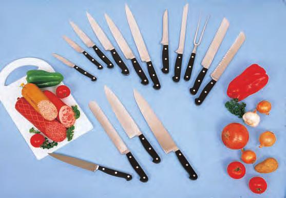 154 Messer - Messerhalter Profi-Qualität Serie 6000 aus vollgeschmiedetem rostfreiem Stahl