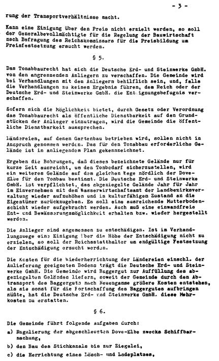 Klinkerproduktion und kriegsbedingte Umstellungen 3 schluss herzustellen. Für diese Arbeiten sollte die SS kostenlos die Häftlinge des KZ Neuengamme zur Verfügung stellen.