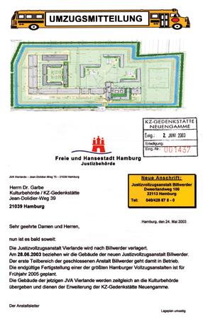 Abriss des Zellengebäudes von 1950.