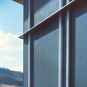 PFOSTEN-RIEGEL-KONSTRUKTIONEN Fassadengestaltung mit Profilen Die Fugengestaltung einer vorgehängten hinterlüfteten Fassade steht in direkter geometrischer Beziehung zu Gebäudekanten und Öffnungen
