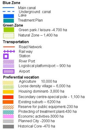 Masterplan der Stadtentwicklung - Phnom Penh bis 2020 Abb.