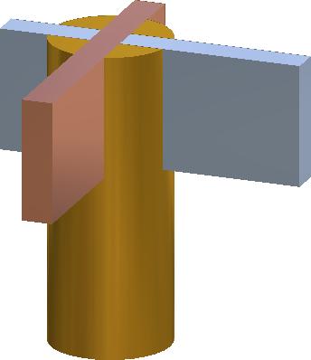 Holzverbindung 1: Nach einer Idee von Erwin Podenstorfer Konstruktionsbeschreibung: Erzeuge Quader 1 ( 20 x 2 x 8 ) und verschiebe ihn ( 6/ 1/ 0) Drehe und kopiere den Quader1 um 90 um die z-achse,
