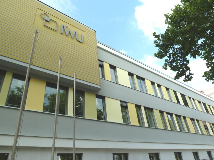 Das Institut Wohnen und Umwelt Forschungseinrichtung des Landes Hessen und der Stadt Darmstadt Ca.