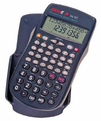 Taschenrechner "Genie" Pocket Calculator 955OE 