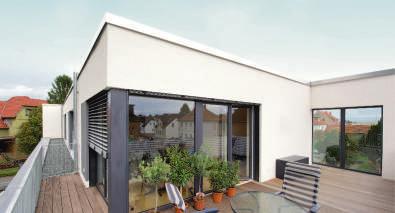 Klinker, Putzflächen, Fassadenelemente Haustechnik: Zentralheizung mit solarer