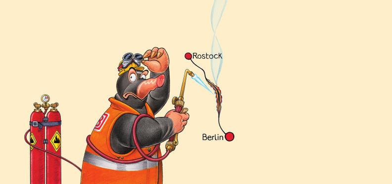 Extra- Ino 4 Streckensperrung Berlin Rostock Fahrplaninormationen ür Reisende au der