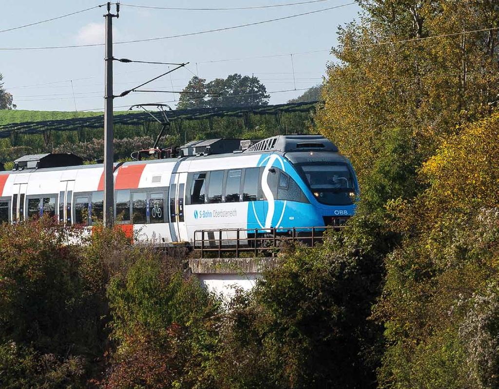 Die S-Bahn macht das ÖV-Angebot in Oberösterreich dichter und bringt damit Pendlerinnen und Pendlern mehr Flexibilität am Weg zum und vom Arbeitsplatz. Die S-Bahn kommt! Steig ein im Takt!