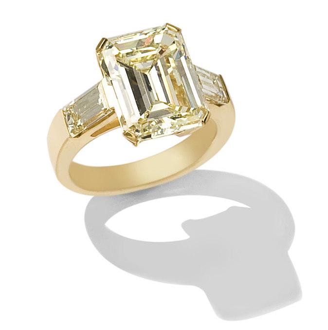 Diamant im Emerald Cut 10,64 ct.