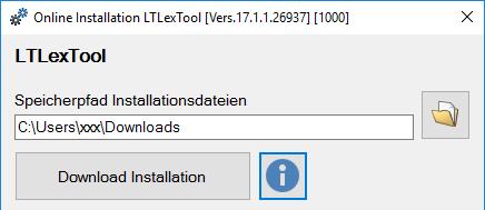 1. Allgemeines Die Installation und das Update des LTLexTools erfolgt auf demselben Weg. Der Installationsassistent erkennt automatisch, was durchgeführt werden soll.
