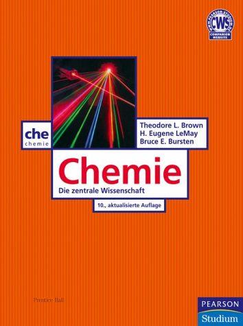 Materialien zur Vorlesung - Lehrbücher Chemie für Biologen ans eter Latscha, Uli Kazmaier Springer Lehrbuch Verlag ISSBN: 978-3-540-78842-3 Wichtig: Dieses Buch ist als E-Book in der