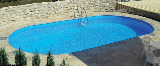 36 STAHLMANTELBECKEN Colour your pool! Pool-Set Toscana style NEUHEIT 2014 Bringen Sie noch mehr Farbe in Ihren Pool.
