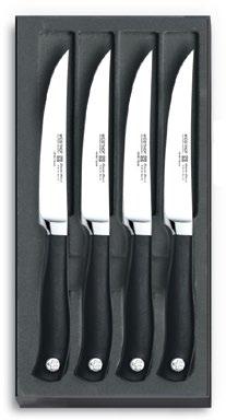 cuchillos bistec serie di 4 coltelli bistecca Messersatz 2 pc.