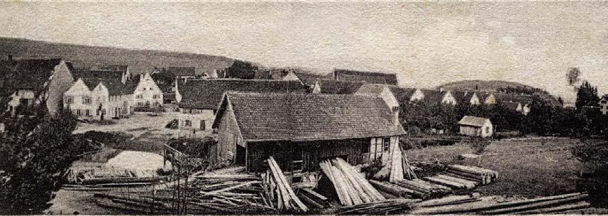 QUALITÄT SEIT 1888 Mit einem kleinen Sägewerk in Andelfingen am Rande der schwäbischen Alb begann 1888 die Geschichte der Firma ANton KEssel (=ANKE).