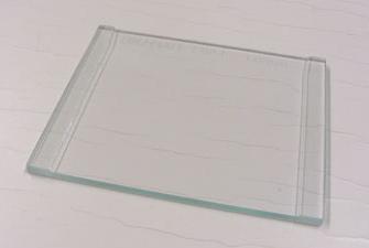 Glasplatte mit Spacer Spacer (1mm) Deckplatte Glasplatten mit