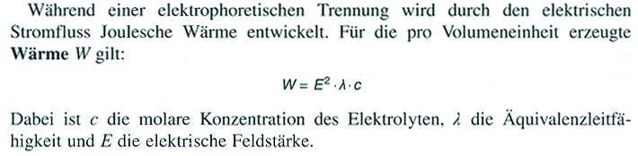 Wärme E(Feldstärke) =