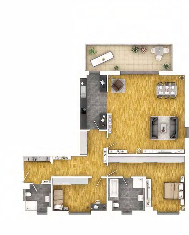 chlafzimmer 23,24 m² Zimmer