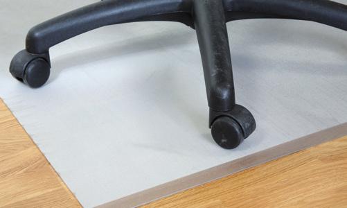 Zum Schutz der Oberfläche vor Druckstellen und Kratzern eignen sich Filzgleiter unter Stühlen, Tischen und Möbeln (s. Abb. 8).