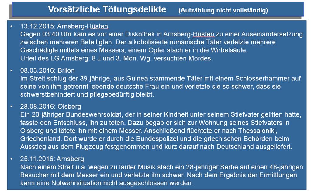 Bei den Raubdelikten insgesamt ist ein