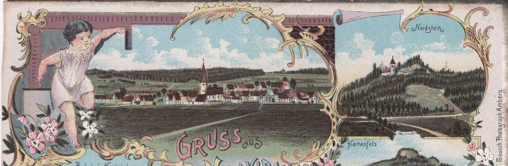 Ab 1895 entstanden die heutigen AK mit dem verschiedensten Themenbereichen wie z.b. Glückwunsch-, Künstler-, Jux- oder Feldpostkarten und vor allem aber topographische Darstellungen (Ortsansichten).