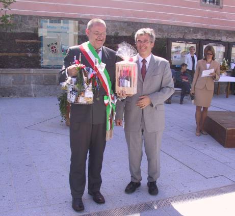 Für den neuen Bürgermeister aus Malo, Antonio Antoniazzi, war der Besuch in Peuerbach eine Premiere und war er von unserer Stadt und der