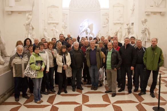 2012 Gegenbesuch in Malo einer Peuerbacher Delegation im Rahmen 15 Jahre Städtepartnerschaft Im April
