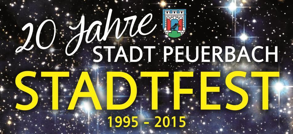 Im Jahr 2015 feierte Peuerbach 20 Jahre Stadt