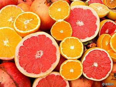 Grapefruits sind echte Vitamin C-Bomben!