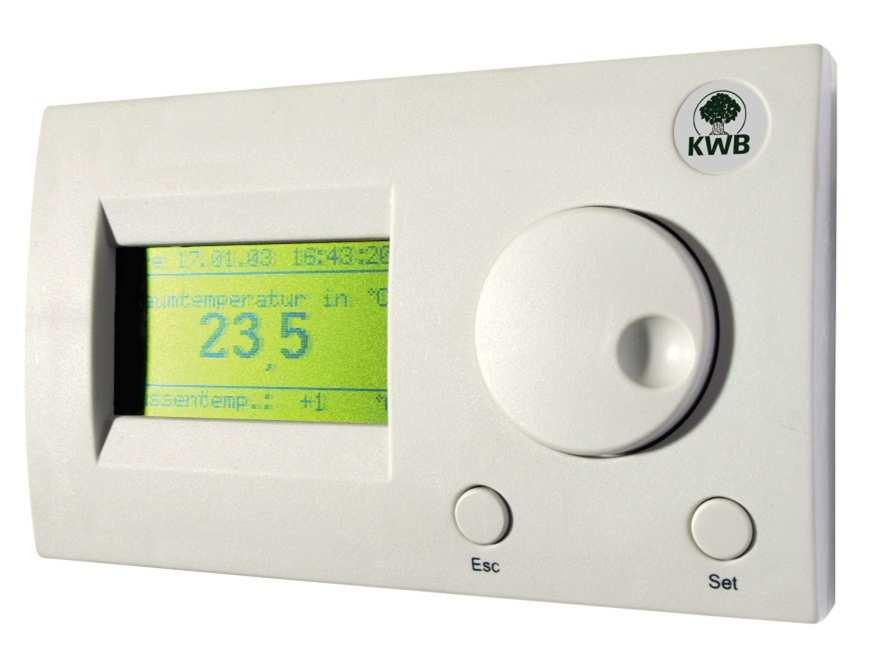 KWB Comfort 3 Kesselbediengerät KBG ü Ein Bediengerät für alle Kesseltypen ü zentrale Rechen- und Bedieneinheit für alle Netzteilnehmer (=