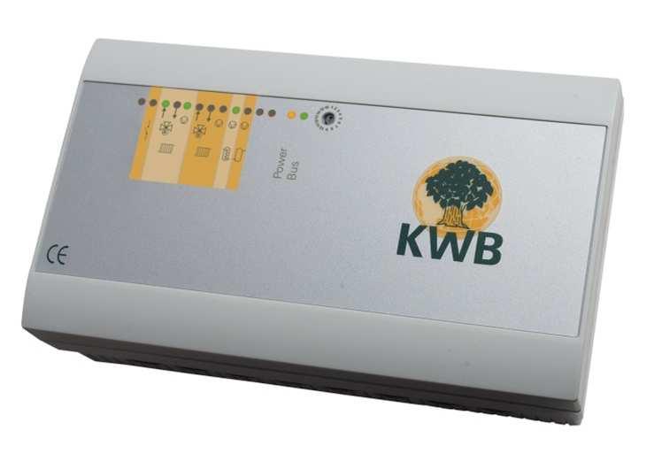KWB Comfort 3 Heizkreiserweiterungsmodul HKM ü Erweiterung um je 2 Heizkreise 1 Boiler und 1 Puffer ü Leds für die Anzeige der