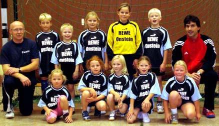 Vereinsnachrichten Unter den Linden August 2008 Seite 82 Handball Jugend: Schweres Erbe Unsere gem. F-Jugend musste in der Saison 2007/2008 ein schweres Erbe antreten.
