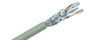 Ein PIMF-Kabel kann als Datenkabel und als Kabel in der Telekommunikation eingesetzt werden. Es ist als Verlegekabel und Patchkabel erhältlich. S/FTP, Cat.