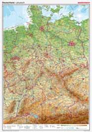 Posterkarten Deutschland NEU Deutschland Satellitenbild