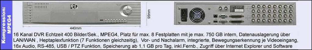 ,VGA 1024x768 790,00 DVD-RW,RS485,POPUP-/SMART-Funk.