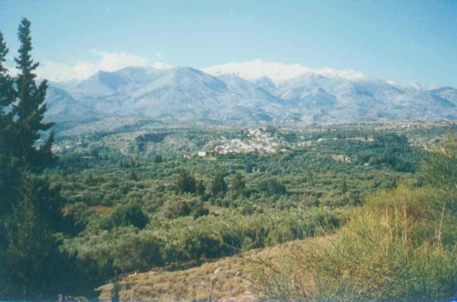 Lage Das Dorf Melidoni befindet sich an der Nordküste von Kreta zwischen Chania und Rethimnon gelegen.