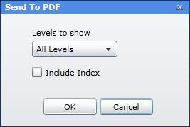 Senden des browserübergreifenden Diagramms als PDF Sofern von Ihrem Diagramm-Administrator aktiviert, können Sie das veröffentlichte browserübergreifende bzw.