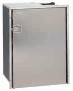 CRUISE Inox Kühlschränke CRUISE 36, 130 DRINK, 160 DRINK, 200 CRUISE 36 INOX Der CR 36 INOX ist ein Eibaukühlschrank in einzigartigem Design.