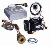 Luftgekühlt Geeignet für Kühl- oder Gefrierschränke 12 / 24 V Danfoss/Secop Kompressor Universelles Kit optional AC / DC für eine vollständige Kompatibilität (12 / 24 V, 230 / 115 V und 50 / 60 Hz)