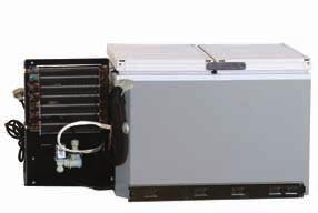 Exklusives Kondensatordesign mit automatischer Entlüftung für Maximalleistungen bei heißen Temperaturen zu gewähren.