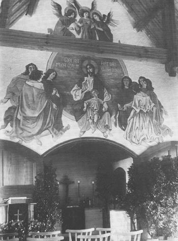 Chronik Immanuelkirche 1889: die erste protestantische Familie lässt sich in Denning nieder. Seitdem ständig wachsende Zahl evangelischer Christen im Münchner Nordosten.