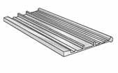 Alu-Variohalter GR 3 für WDVS Fassade zweiteilig, verstellbar von 180-420 mm VE= 40 Stück Anschlussdichtung schwarz / weiß /grau aus hochwertigem