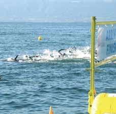 Die Wettkampfstrecken Die Schwimmdisziplin fand im Léman See im Stadtteil Lausanne Ouchy statt.